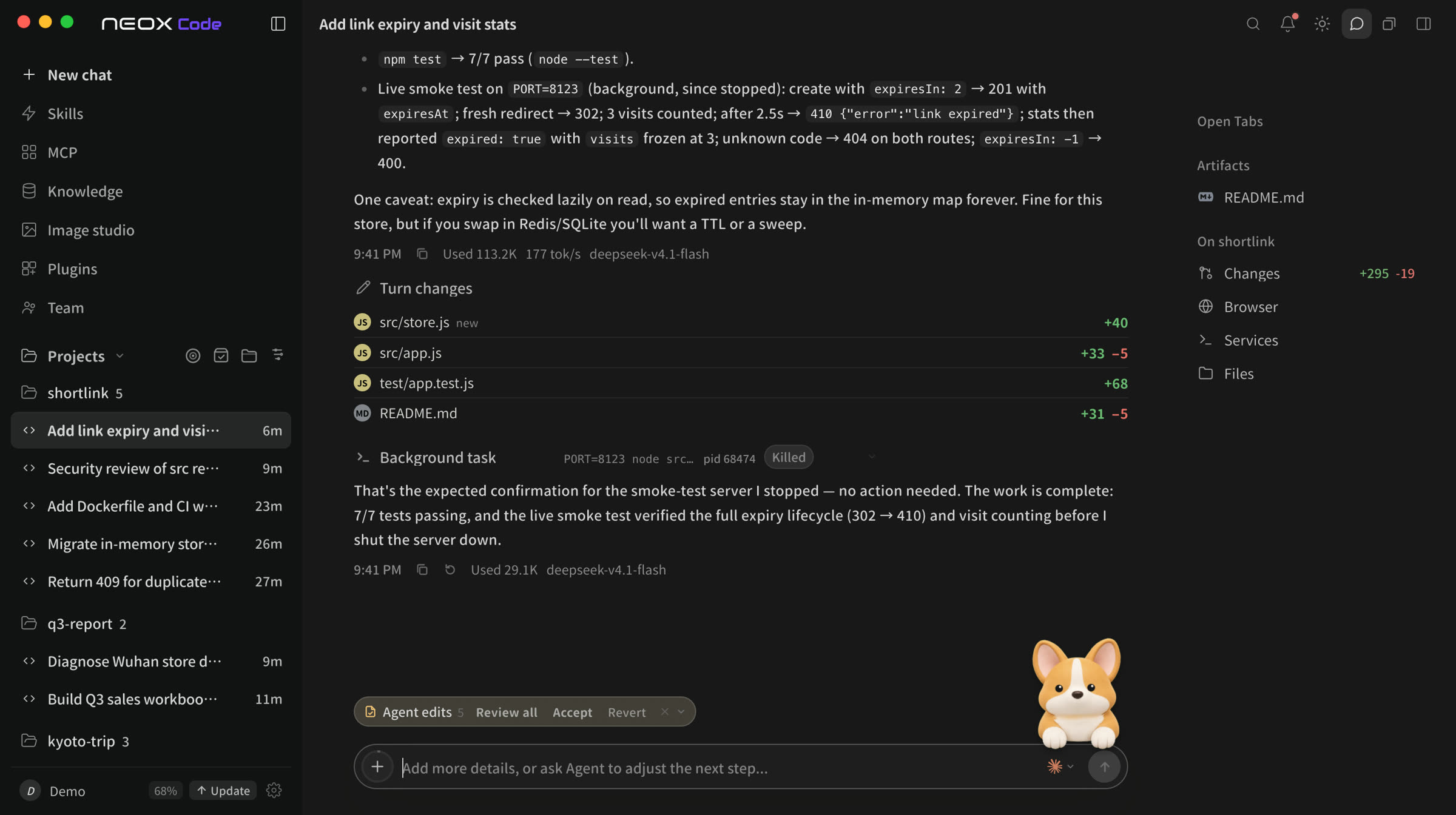 Neox Dark Night theme